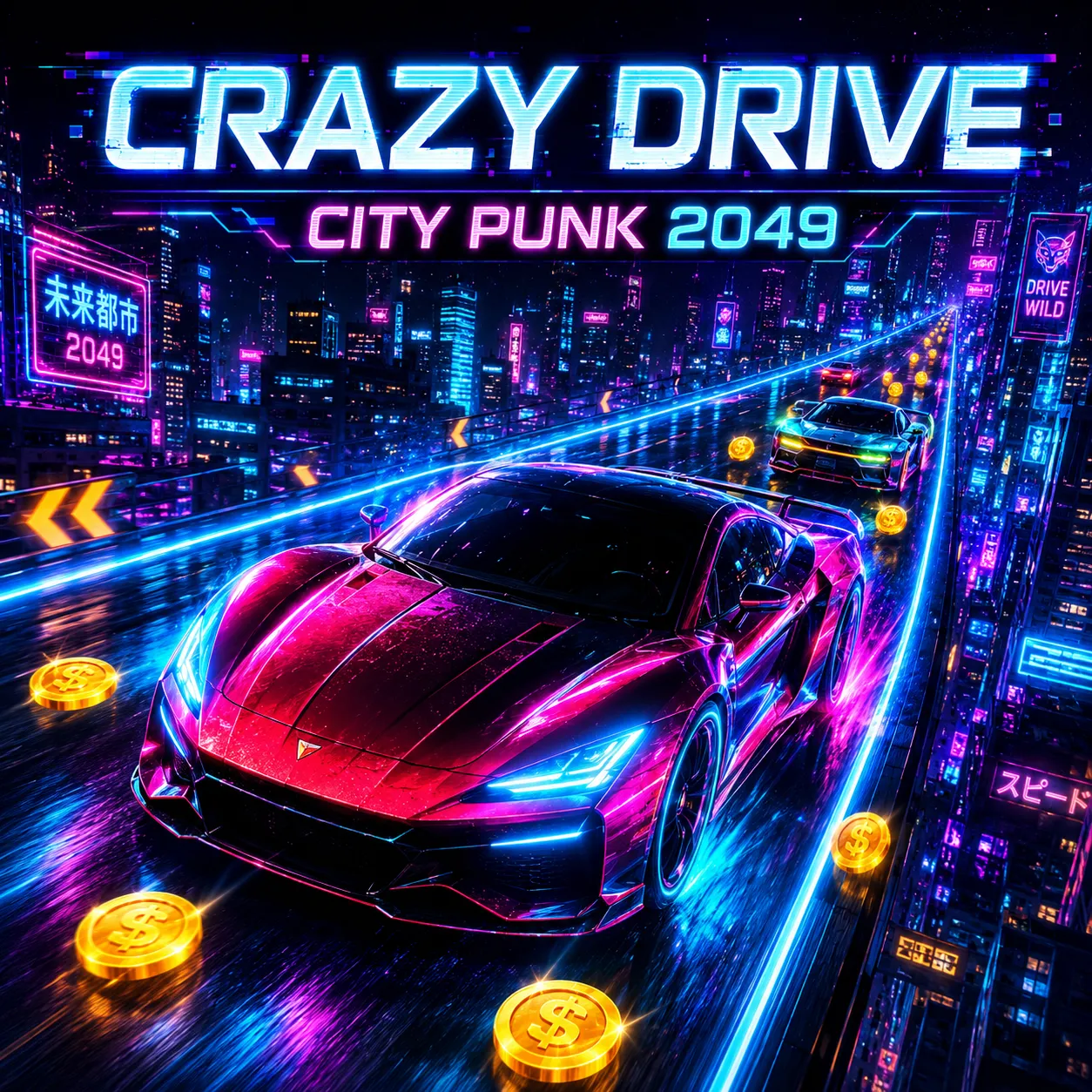 Crazy Drive: City Punk 2049