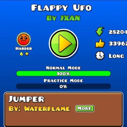 Geometry Dash Flappy UFO