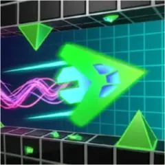 Geometry Dash Wave 3D
